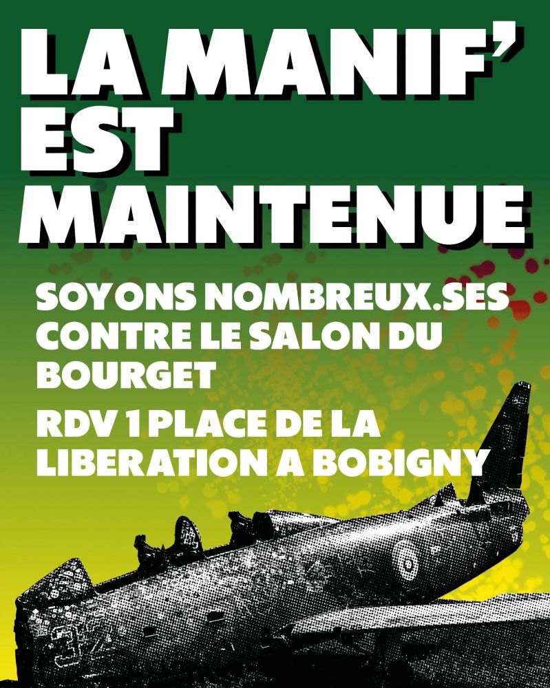 Manif à 14h00 place de la libération à bobigny