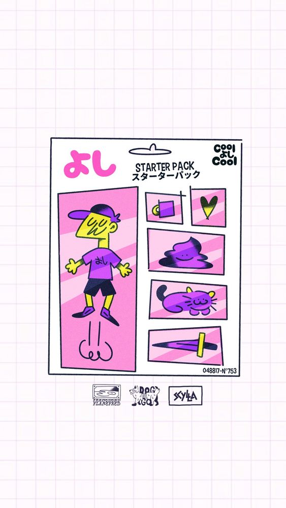 Starter pack de yosh, pas le plus réussi mais que voulez vous !