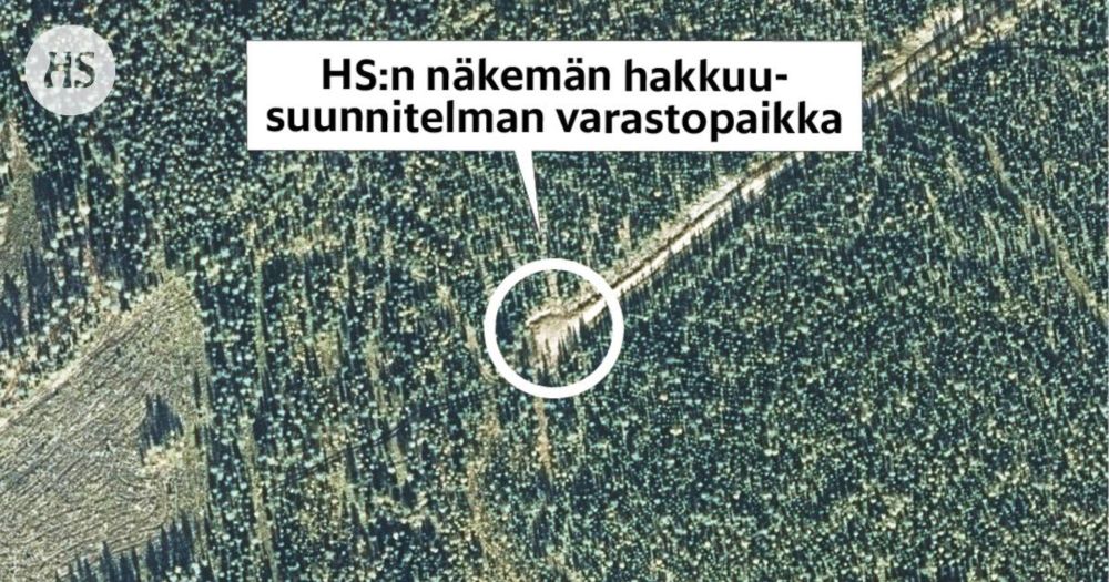 HS:n tiedot | HS:n näkemä suunnitelma paljastaa, että metsäkonekuskia ohjeistettiin ajamaan raakkujoen yli