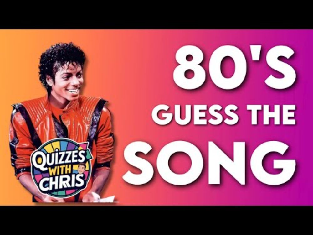 80's Guess the Song Round One | Quizzes with Chris