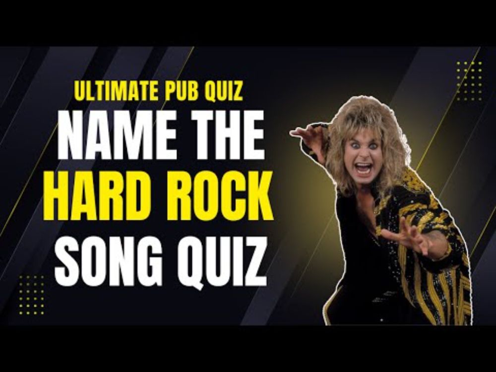 Can You Guess These Iconic Hard Rock Songs in This YouTube Quiz?