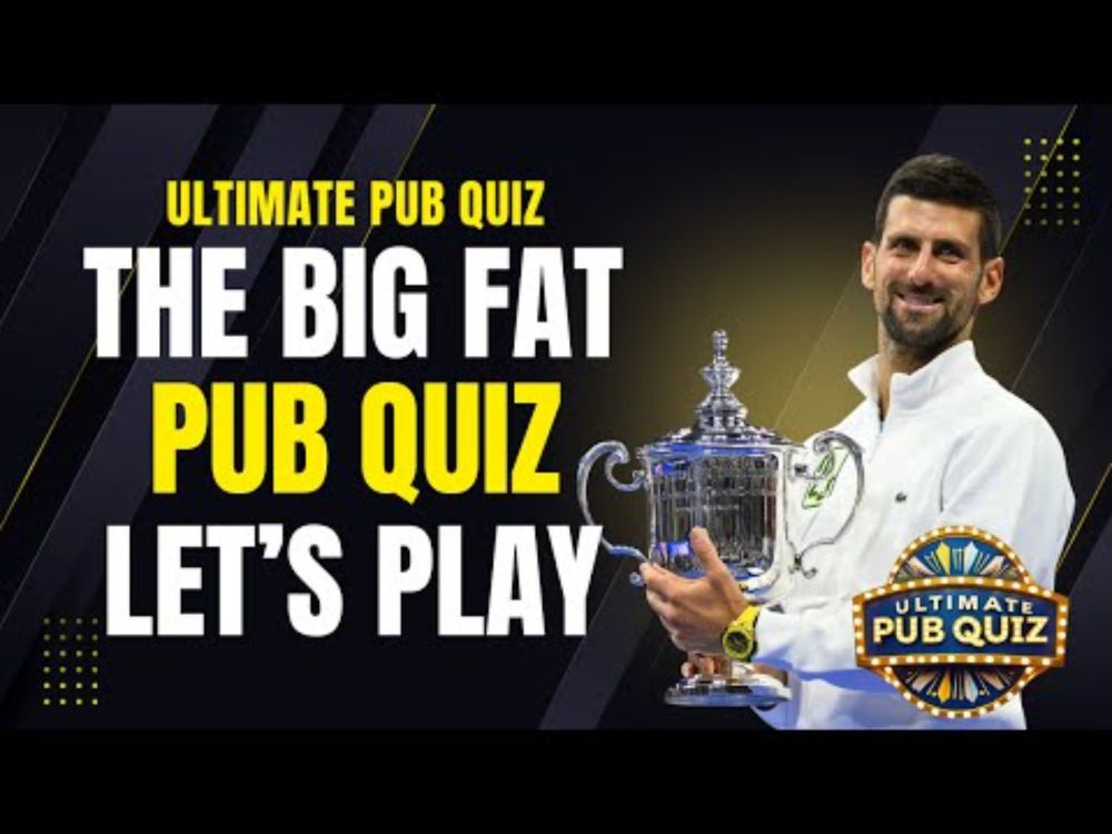 Is this the toughest pub quiz in town? Watch and find out!