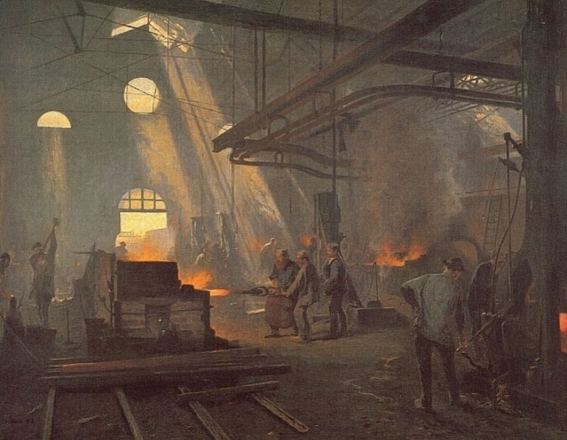 painting: a #forge, fernand cormon, 1894
#blueSkyRelay
