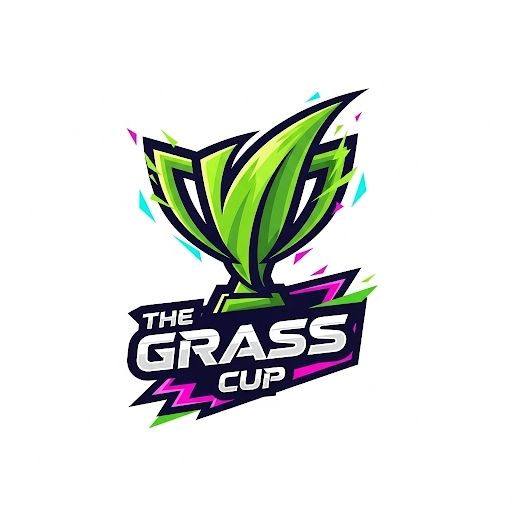 A trophy made of grass and the caption, "the grass cup"