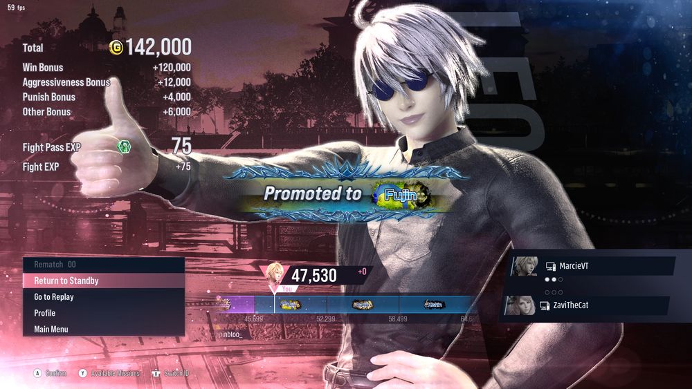 Ranking up on Tekken 8 drained the life from me I swear, but we're here, we hit Fujin finally.