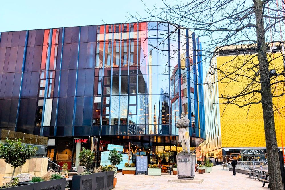 Exterior of Home arts centre Manchester
