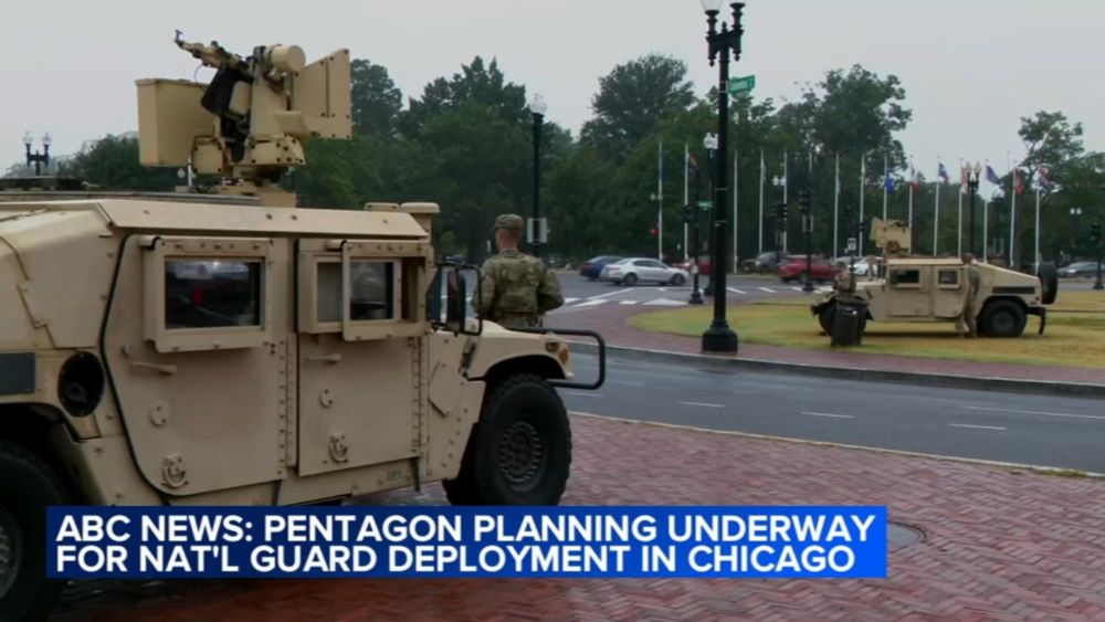 There is growing resistance to President Donald Trump's possible plan to send National Guard troops to Chicago.