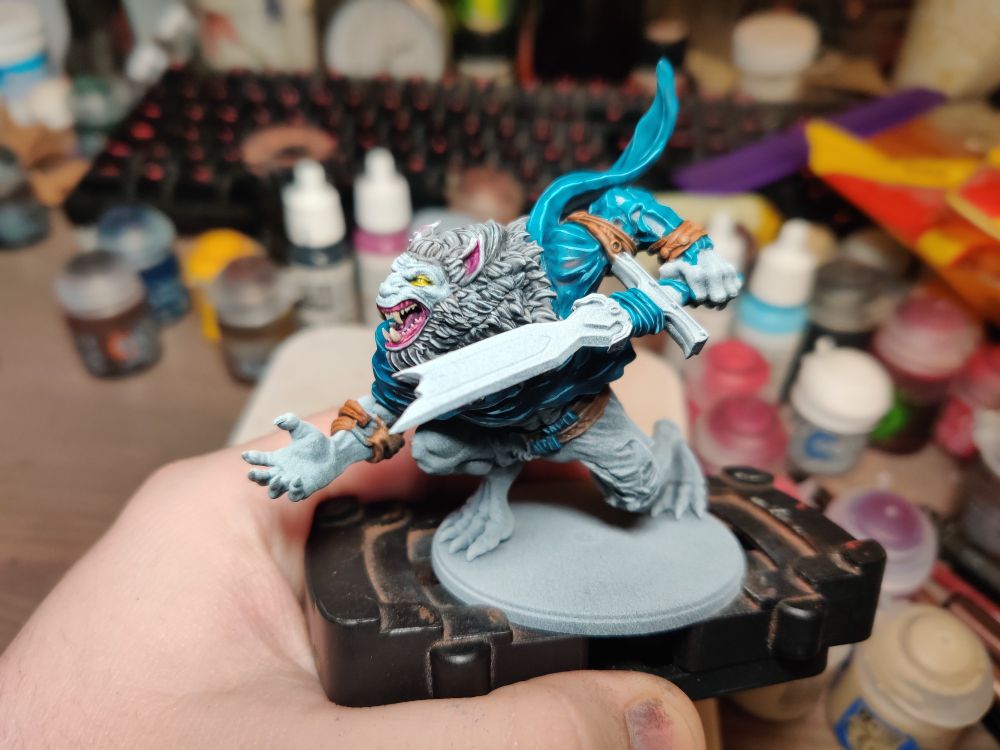Conquest Vargyr Lord - side profile wip