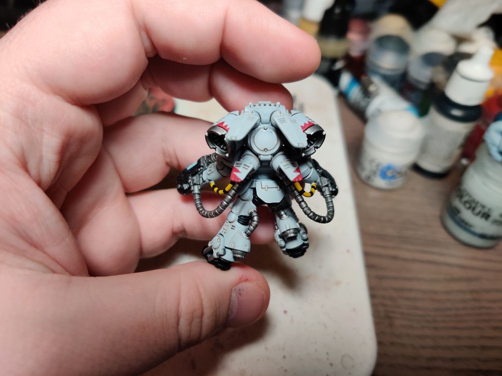 Space Marine inceptor - back