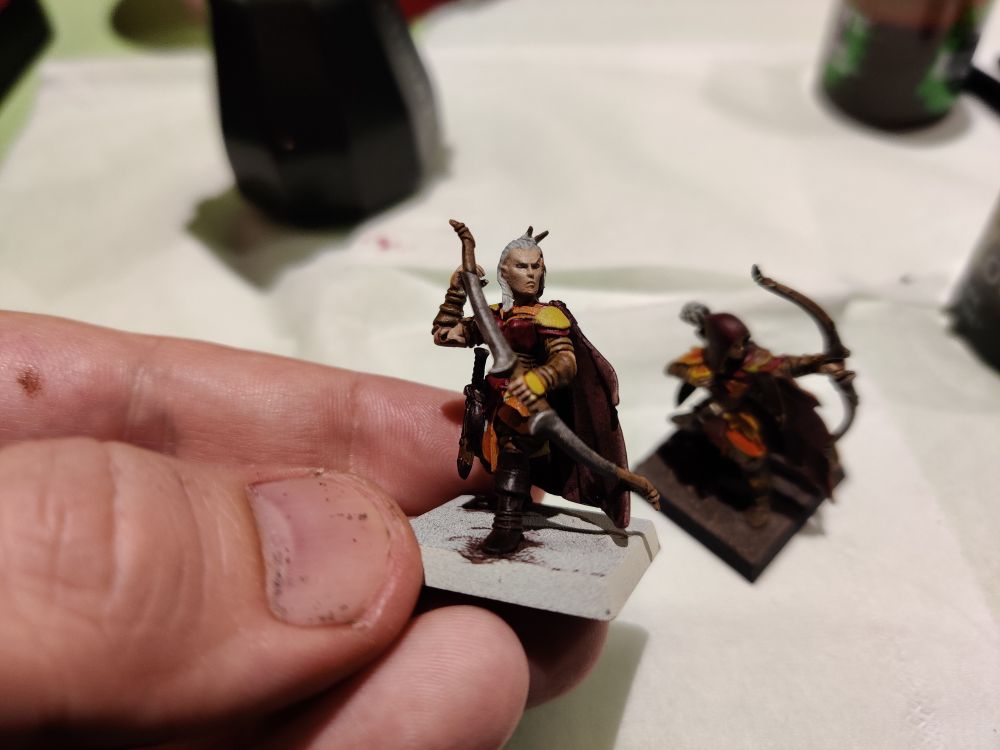 WIP Glade Guard, shade paints applied