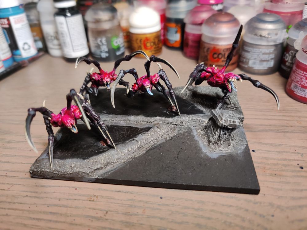 Kings of War Nightstalker Tormentors - 4 on multi base