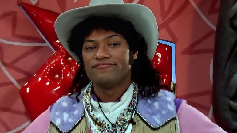 Laurence Fishburne as Cowboy Curtis on Pee-wee's Playhouse