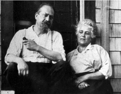 Luigi galleani and Maria Rallo, just hanging out on the porch together. 