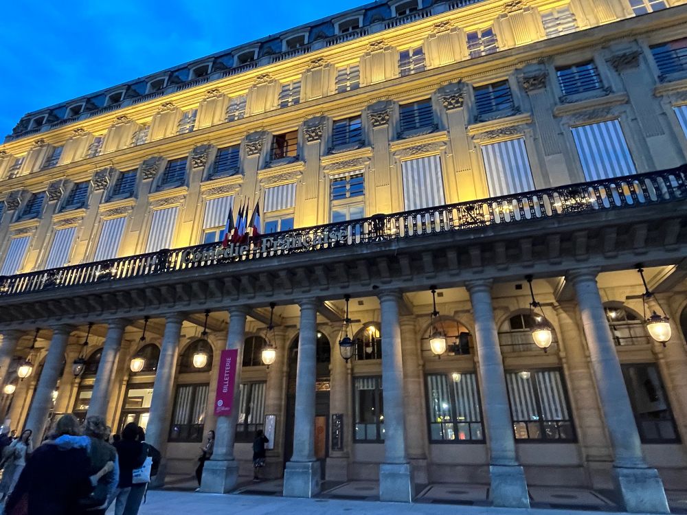Façade de la Comédie française
