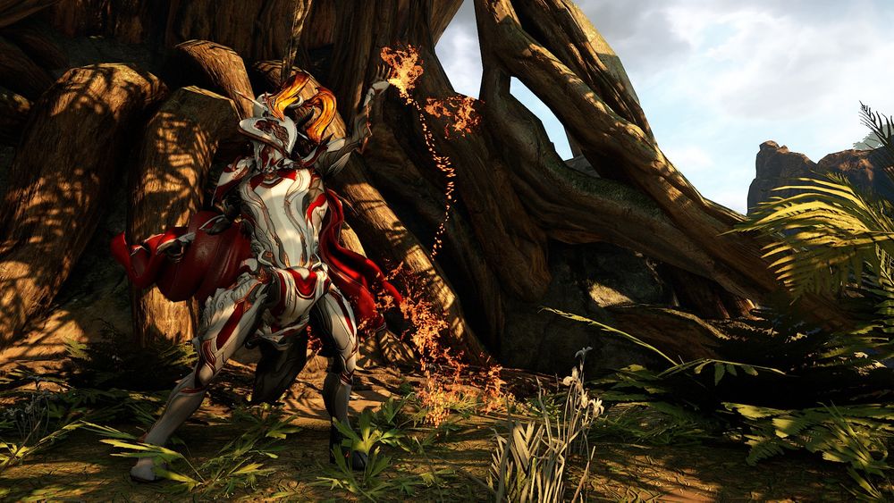 Oberon Prime casting an ability