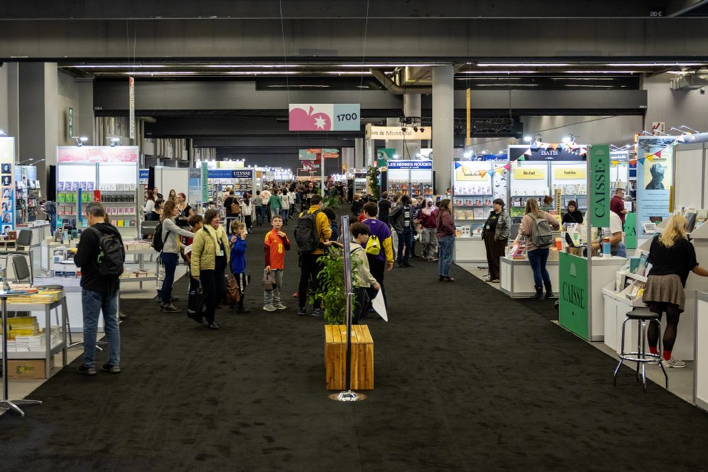 Vue d'ensemble du Salon du livre de Montréal
