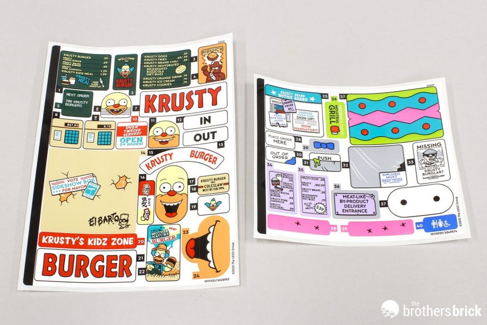 Enormous sticker sheet.