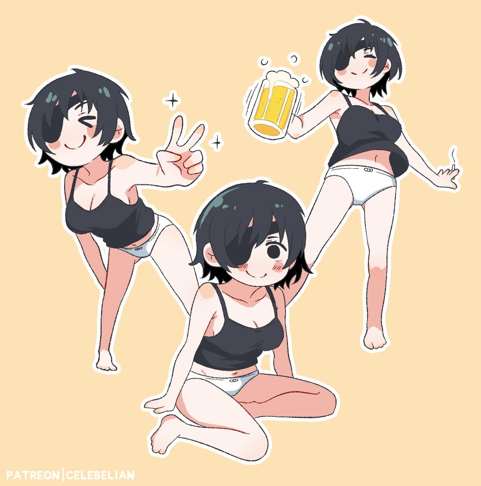 chibis of Himeno from Chainsaw Man