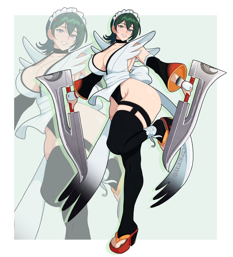 Iroha from Samurai Shodown.