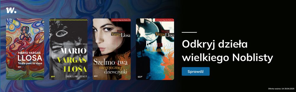 Baner Woblink: Llosa - odkryj dzieła wielkiego Noblisty