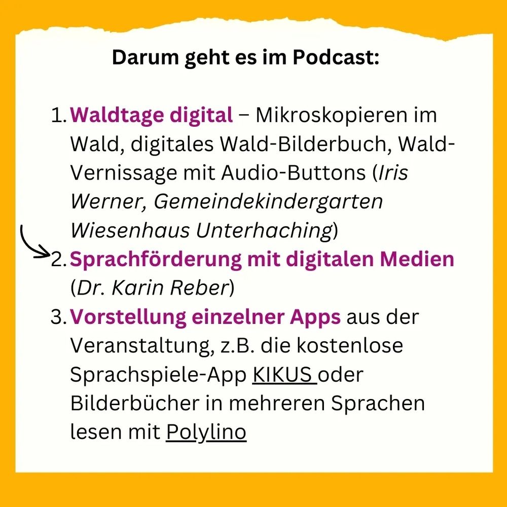 Inhalt des Podcasts, ausführlich hier: https://karin-reber.de/2024/05/21/podcast-kitaradio/