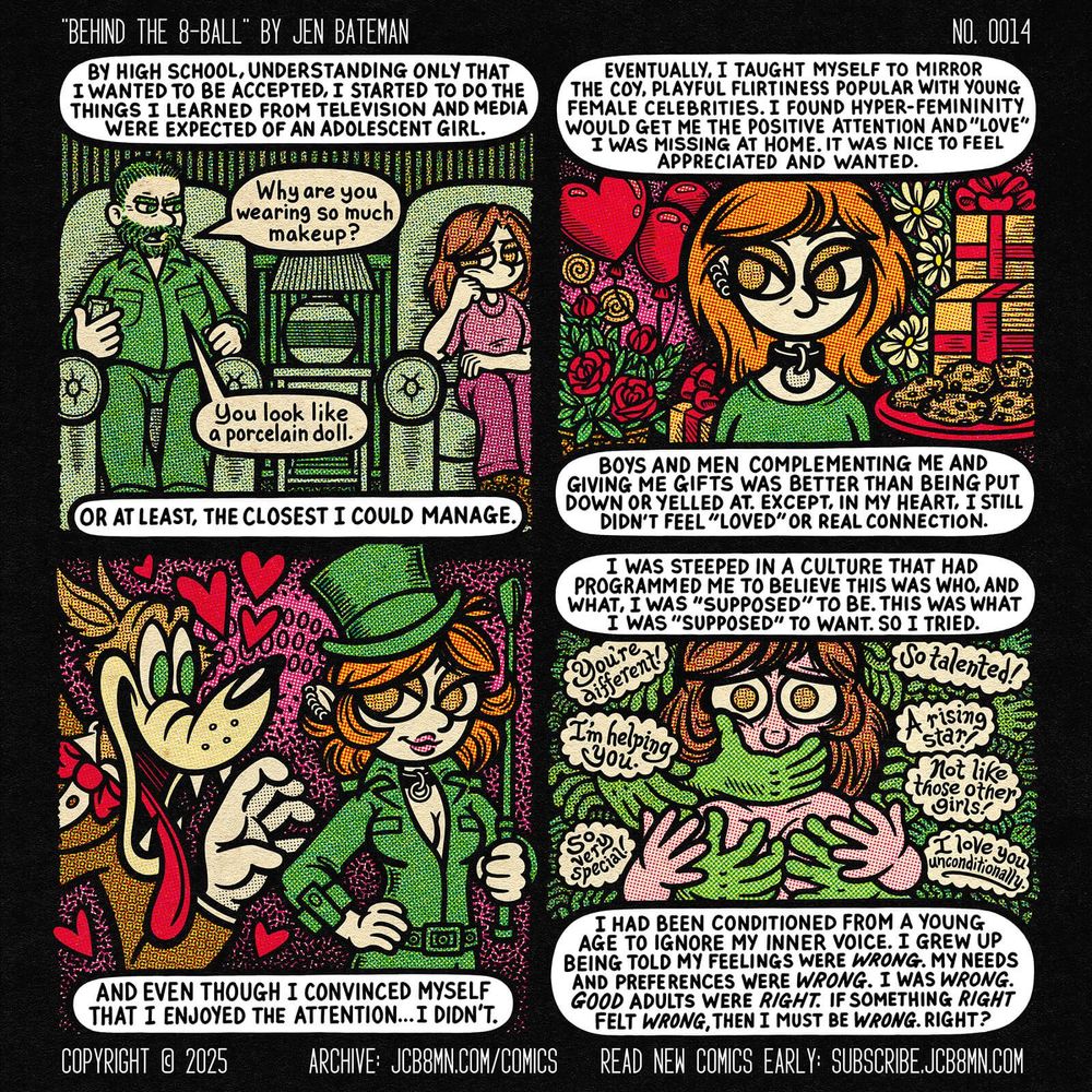 Behind the 8-Ball No. 0014: Porcelain Doll by Jen Bateman (Comic Page)