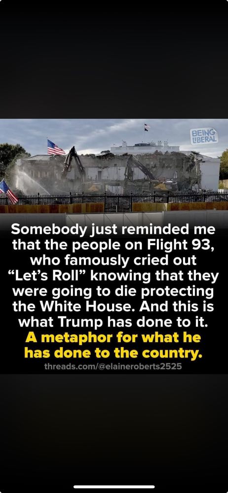 Flight 93 protected the White House. Trump did what bin laden couldn’t do 