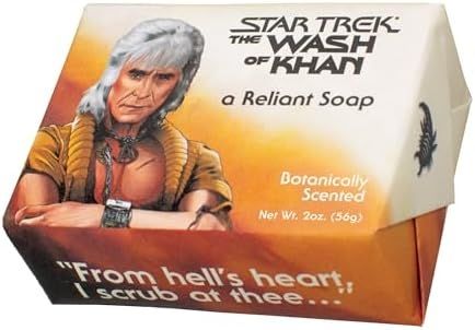 The Wash of Khan novelty soap