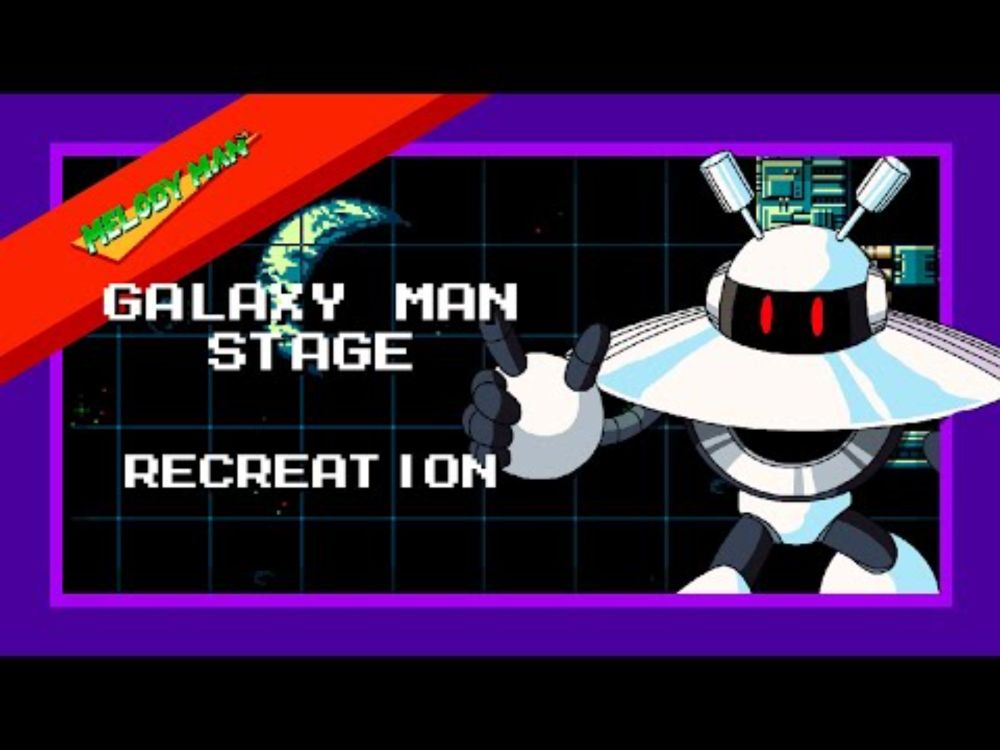 Mega Man 9 - Galaxy Fantasy (Galaxy Man Stage) [Recreation]