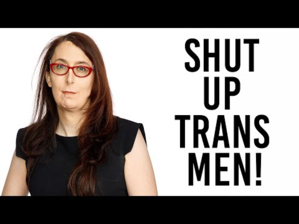 Famous Trans Woman Tells Trans Men to SHUT UP