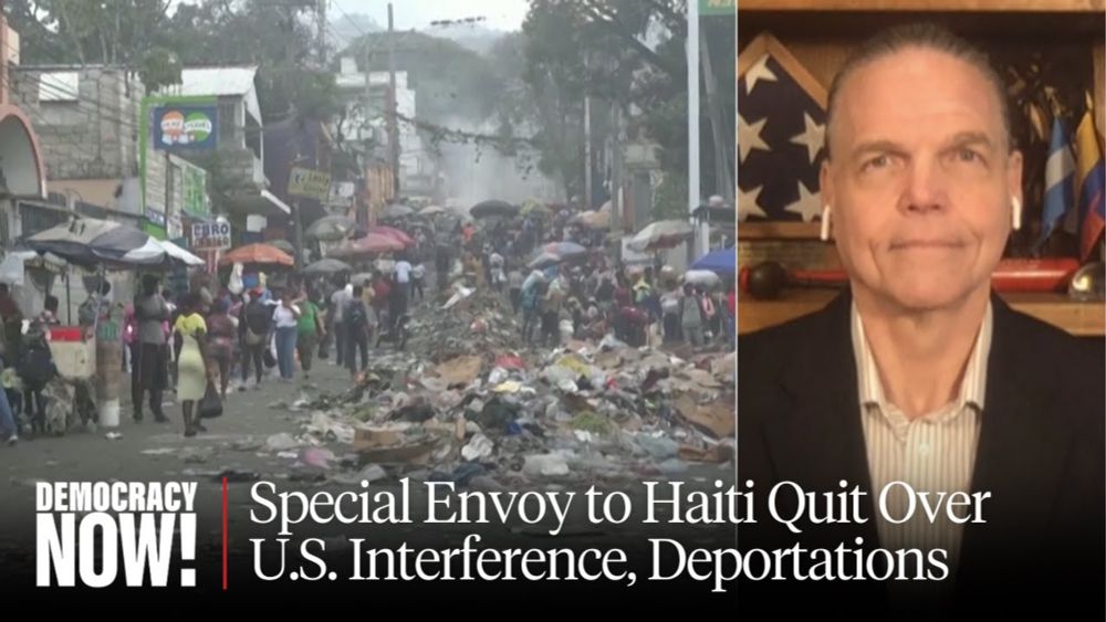 "Anarchy & Chaos": U.S. Special Envoy for Haiti Who Resigned Protesting U.S. Meddling & Deportations - YouTube