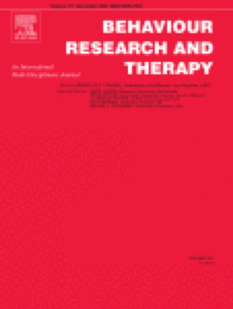 Effectiveness of behavioral activation and mindfulness in increasing reward sensitivity and reducing...