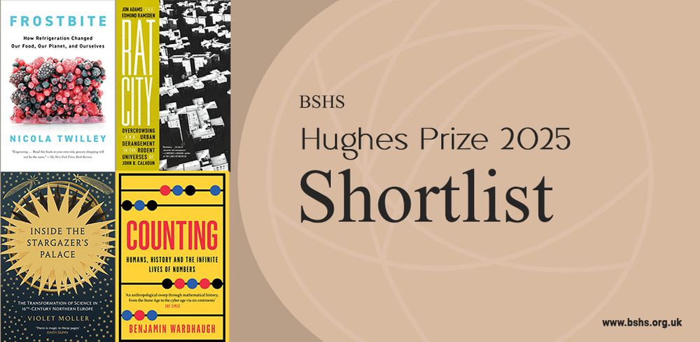 Banner with "shortlist" and the four book covers