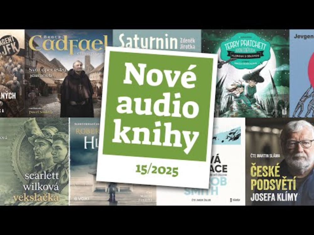 Audiokniha Hladový hrob, Deník malého poseroutky a další novinky  | Nové audioknihy 15/2025