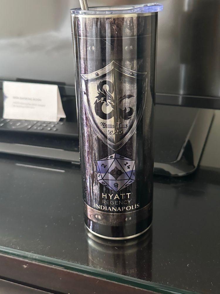 My true weekend challenge: An expensive refillable tumbler. 