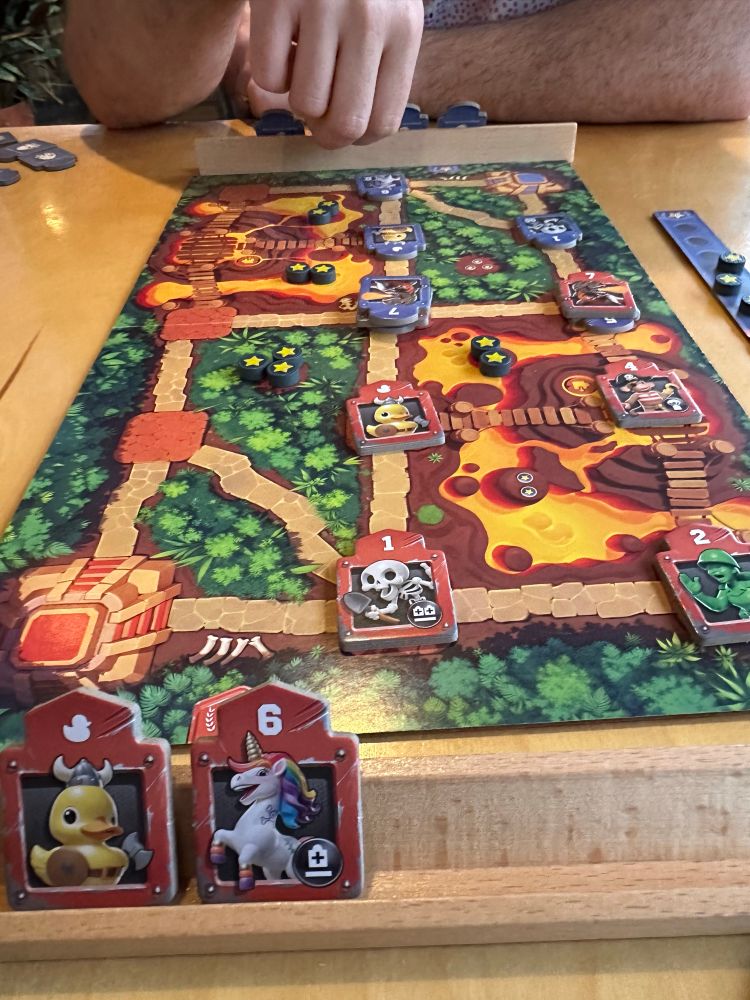 The Toy Battle volcano map. 