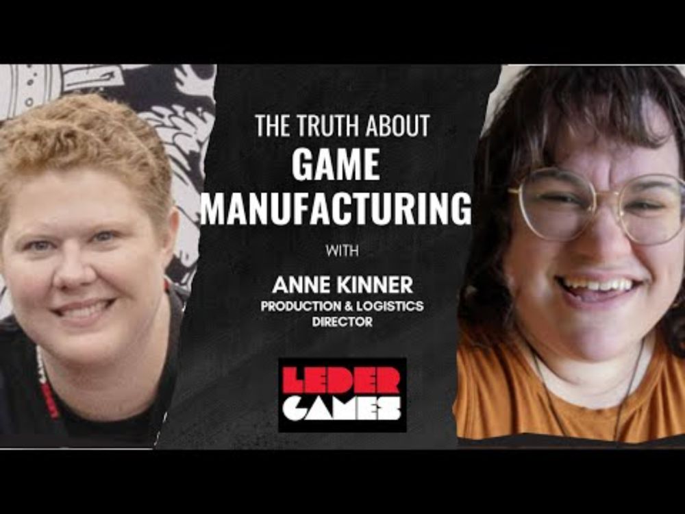 Game Manufacturing Q&A with Anne Kinner of Leder Games