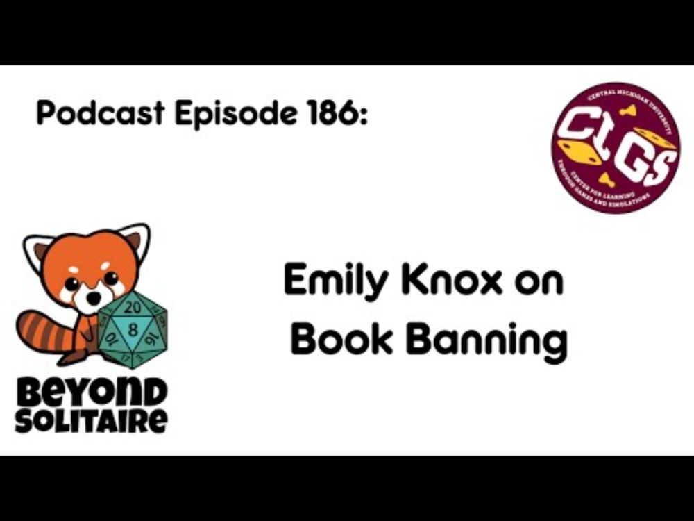 Beyond Solitaire Podcast 186: Emily Knox on Book Banning