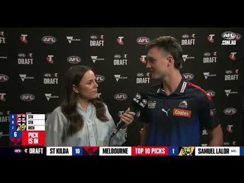 Jagga Smith interview with Sarah Olle - AFL Draft