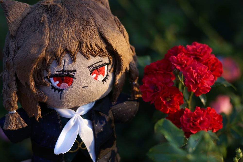 handmade Basilio plushie from Metaphor refantazio 