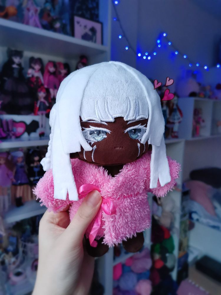 Handmade Brigitta plushie from Metaphor refantazio (in progress) 