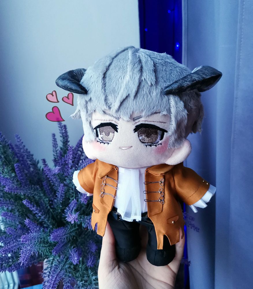 handmade Strohl plushie from Metaphor refantazio 