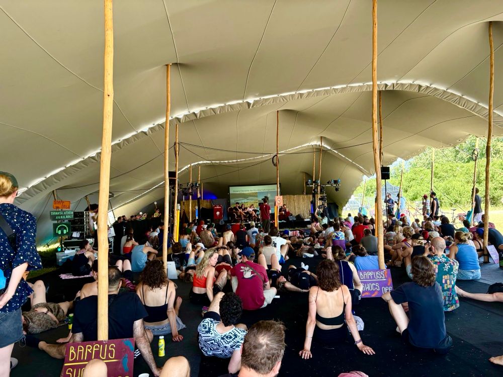 Das ConTent auf der Fusion 2025 voller Leute