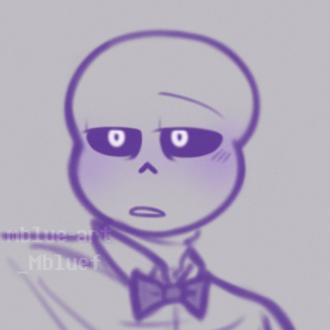 cross sans with a yearning stare