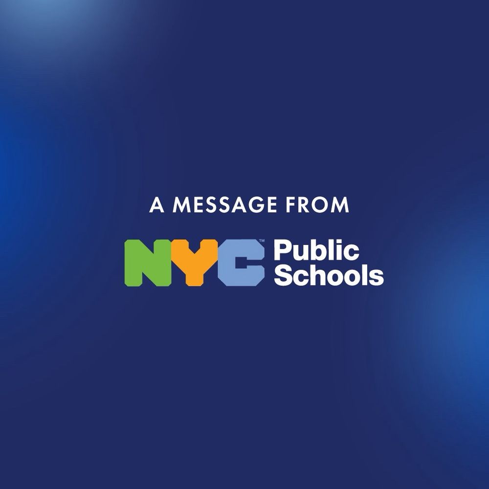 A message from New York City Public Schools.