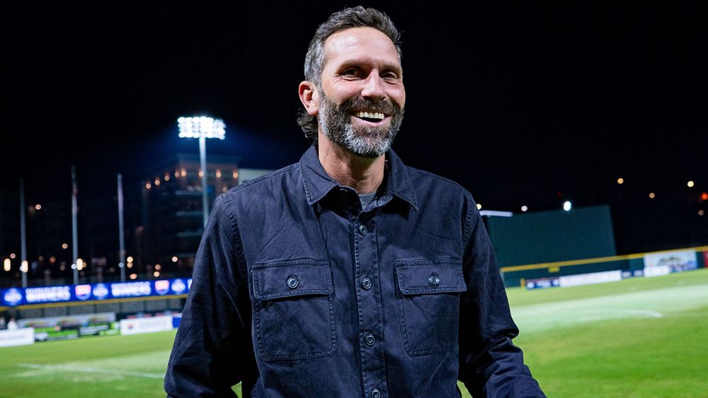 One Knoxville SC Head Coach Ian Fuller