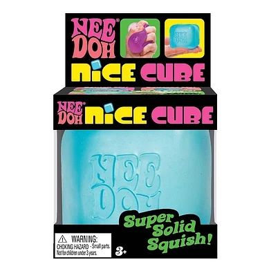 Nee doh blue nice cube squishy fidget toy