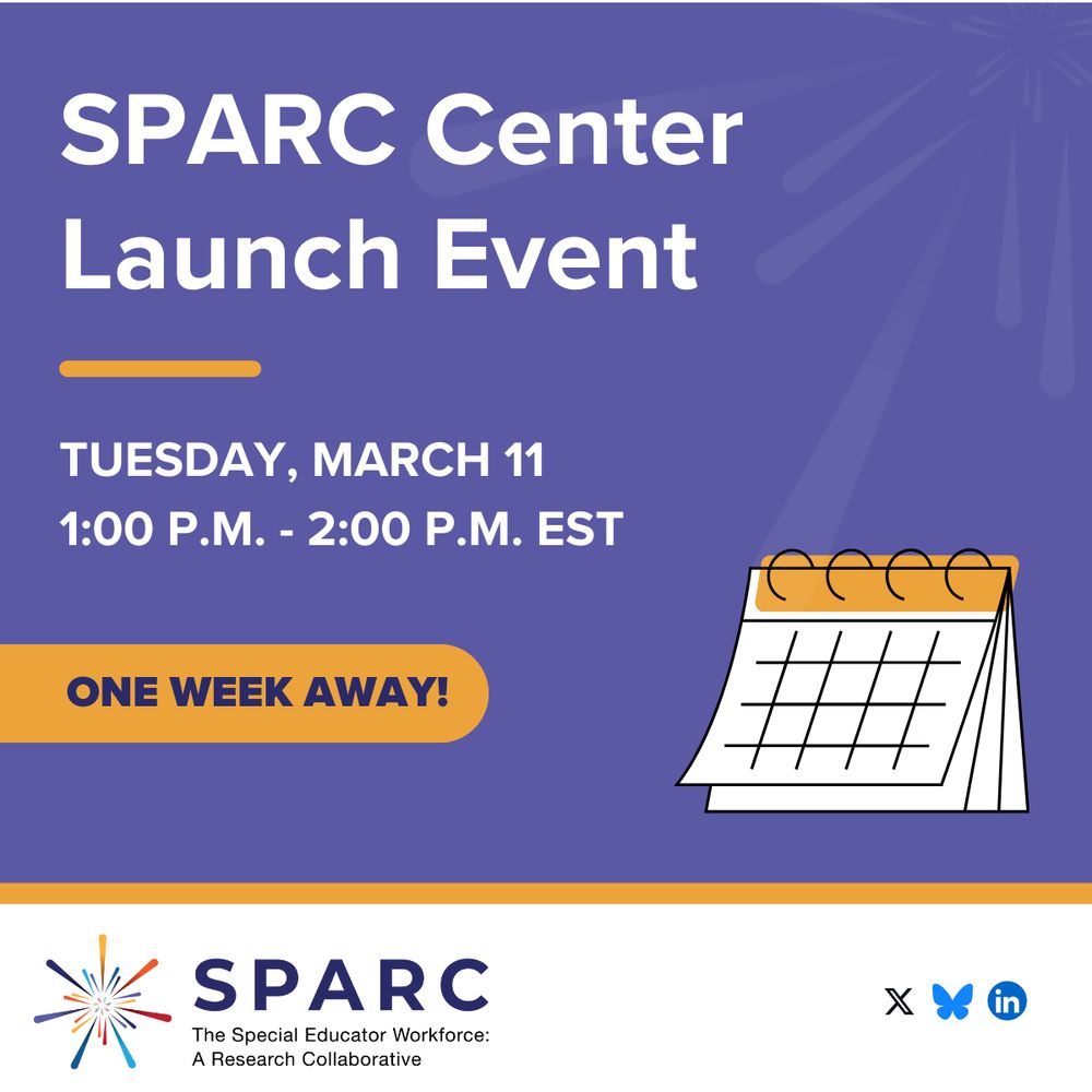 Reminder of SPARC Center Launch Event on March 11, 2025.