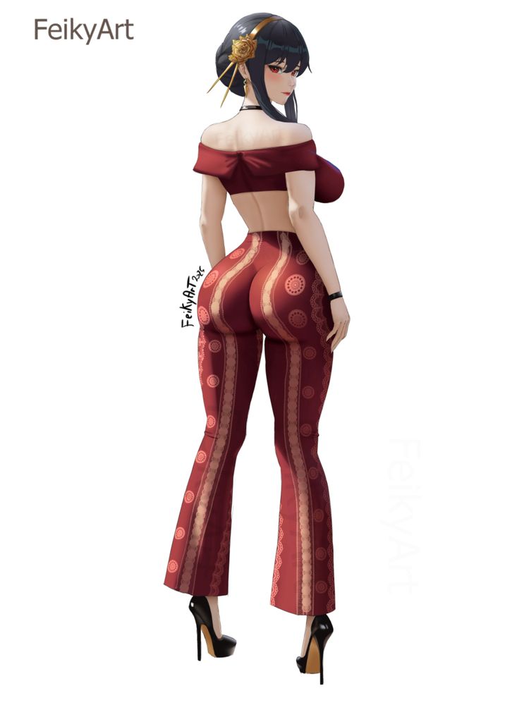 Repost of my Yor drawing c: