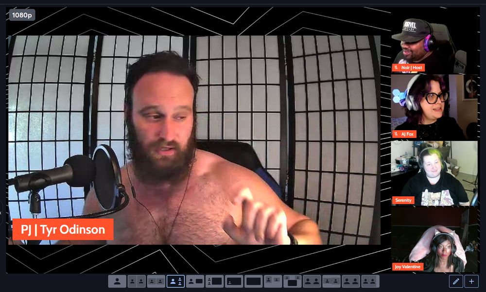 PJ Going topless to win the rantoff on And Another Thing